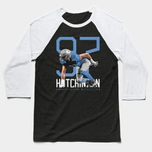 Aidan Hutchinson Detroit Bold Number Baseball T-Shirt